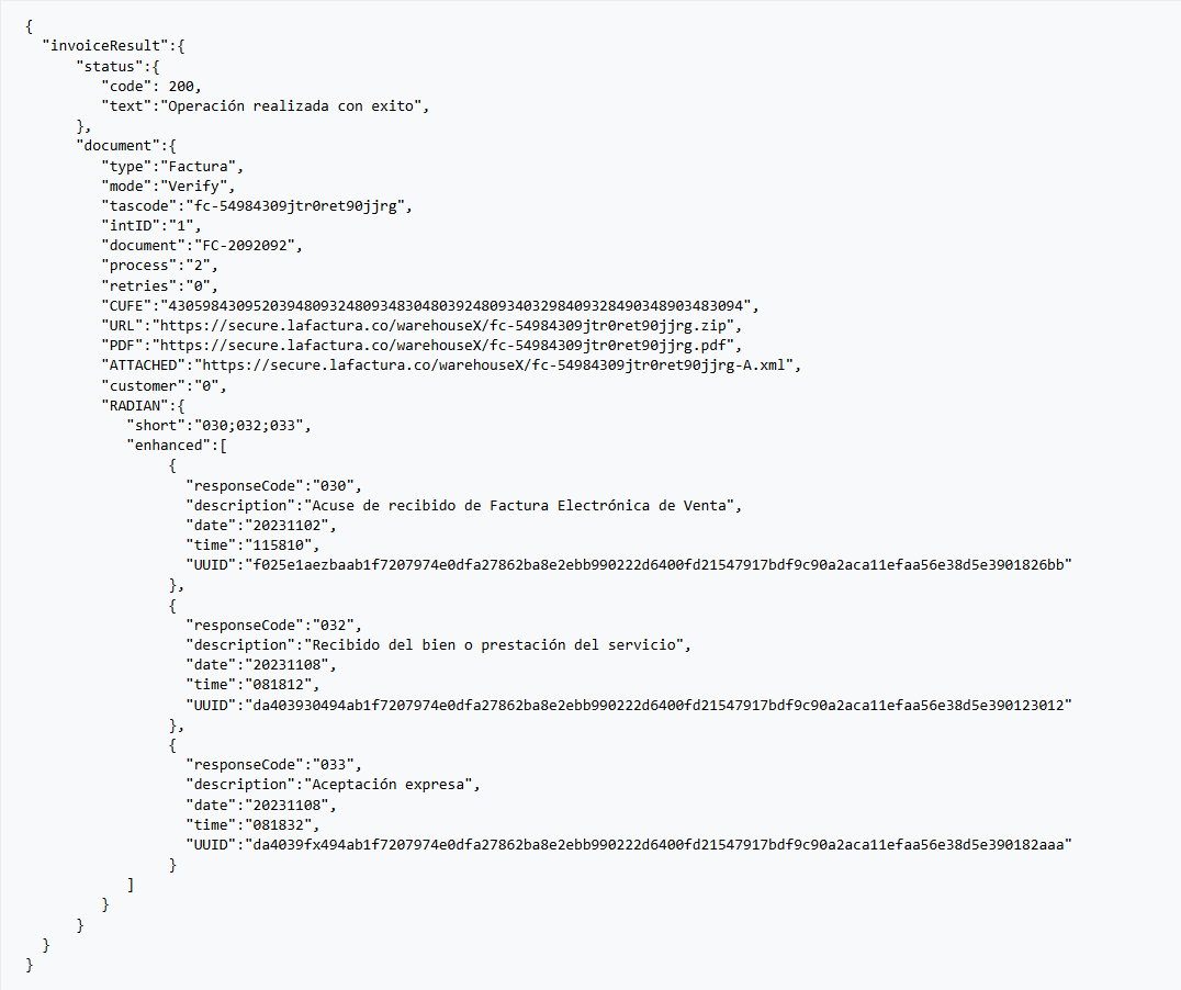 Imagen de API laFactura
